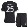 Officiële Voetbalshirt + Korte Broek Juventus Rabiot 25 Derde 2023-24 - Kids